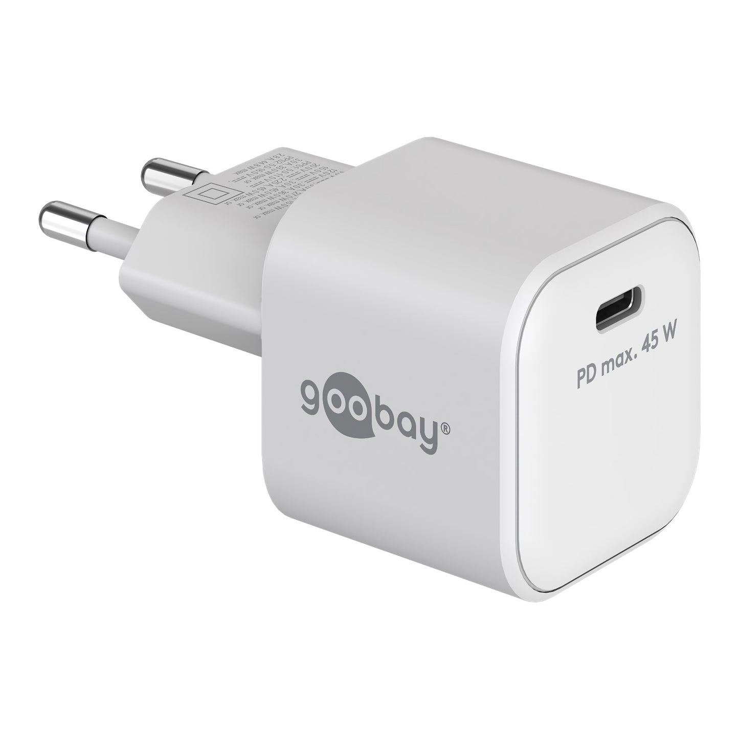 USB-C Netzteil Fast Charge GaN USB-C 45 W für MacBook Air