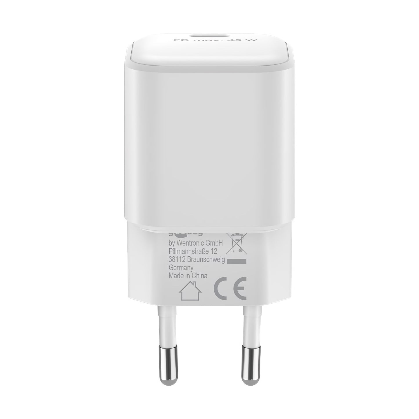 USB-C Netzteil Fast Charge GaN USB-C 45 W für MacBook Air