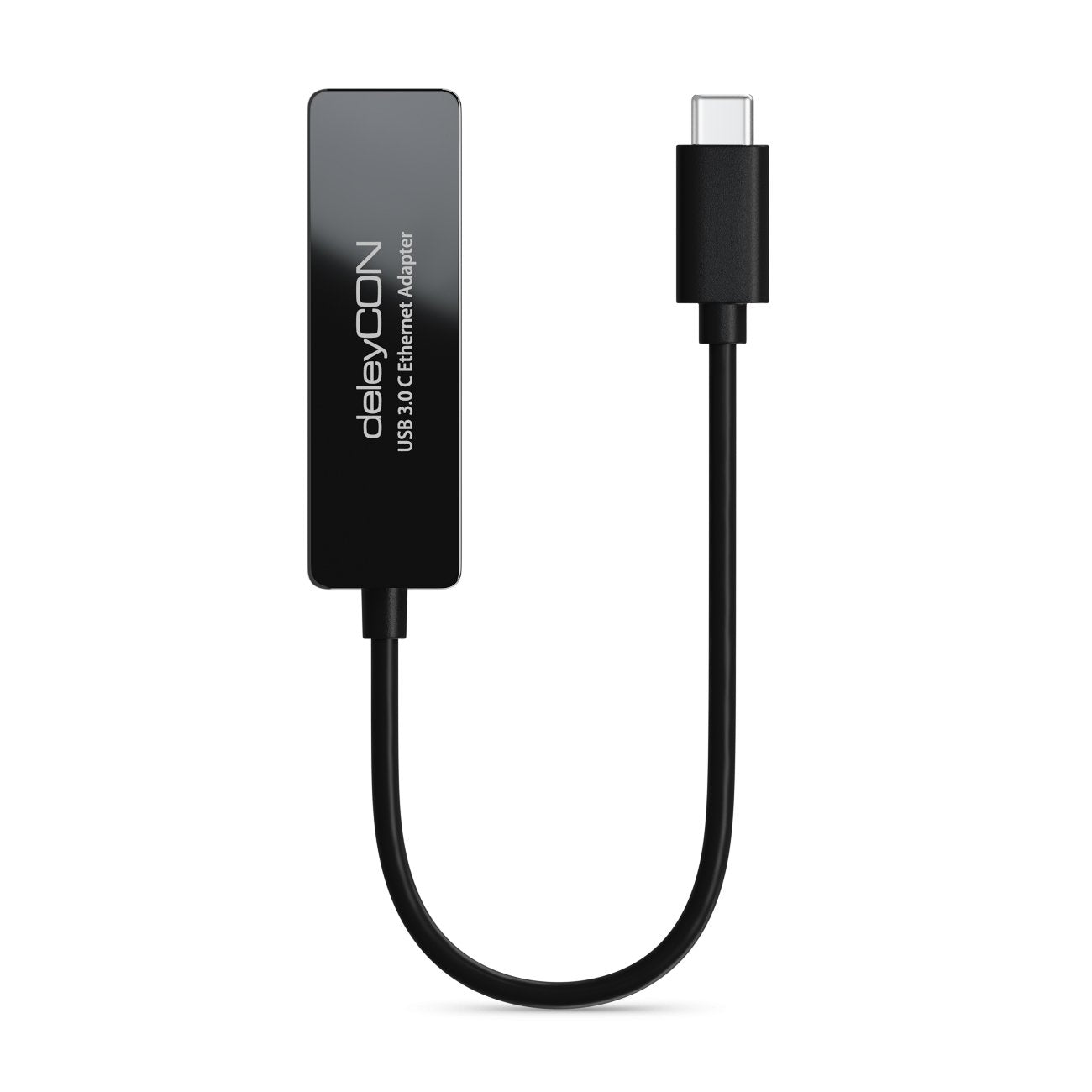 USB-C Gigabit Netzwerk Adapter - 0.20m - schwarz