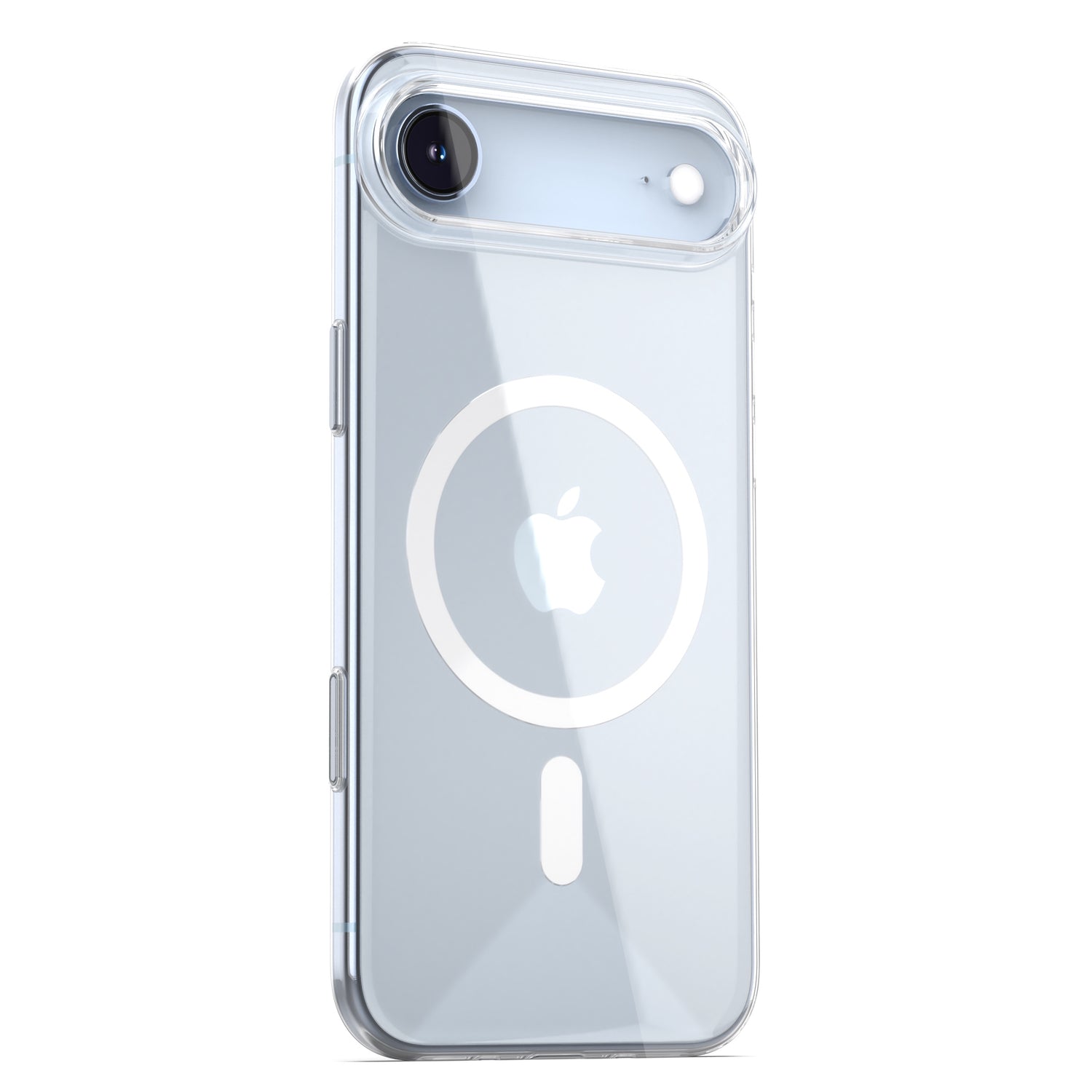 Das arktis iPhone Air Clear Case mit MagSafe bietet ein schlankes Design, schützt dein Gerät kratzfest und zeigt das Apple-Logo - ideal für alle, die Schutz und Stil suchen.