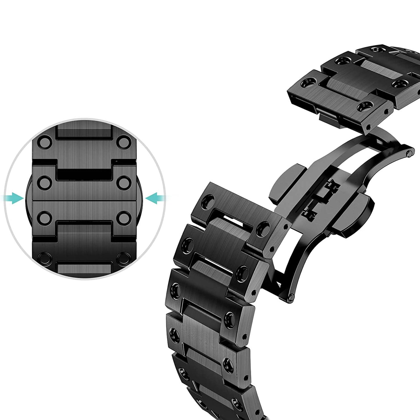 arktisband Apple Watch Edelstahlarmband INVICTUS