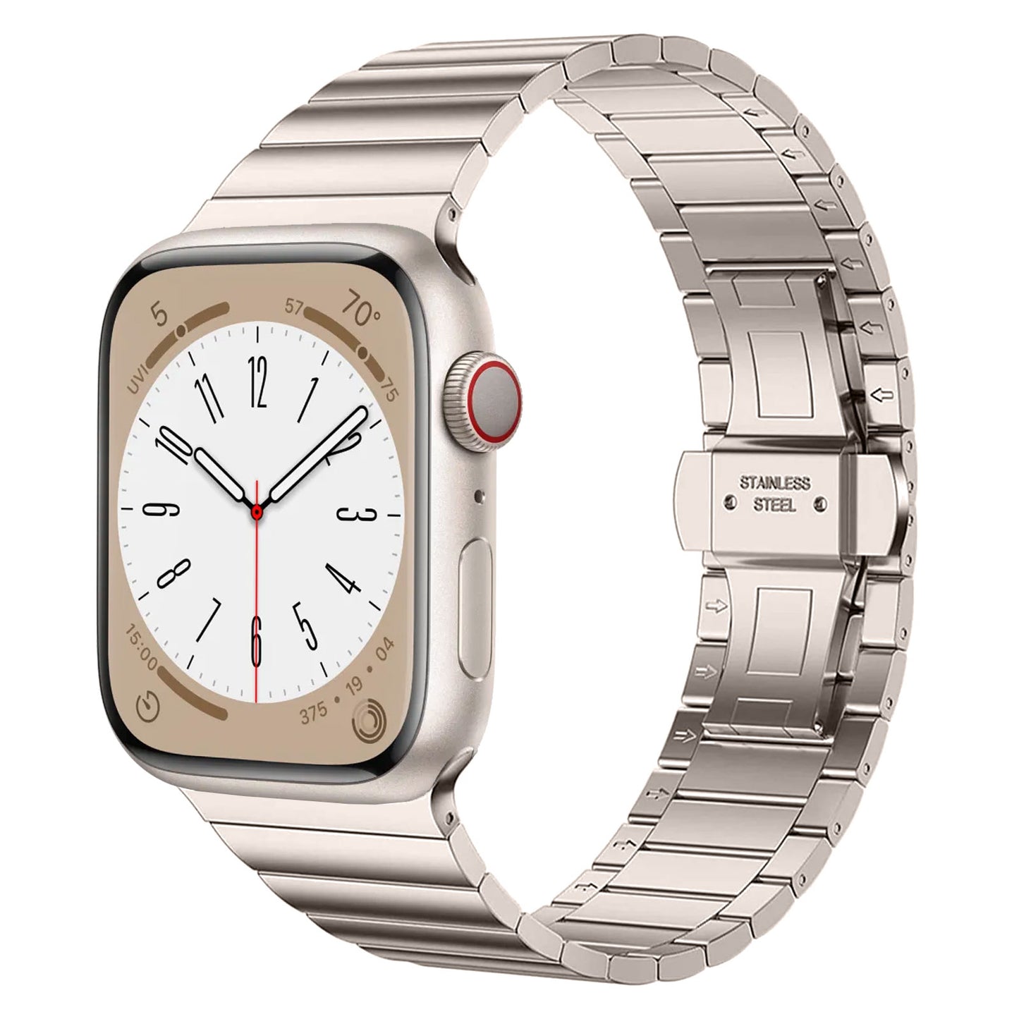 arktisband Apple Watch Edelstahl Gliederarmband "Iconic"
