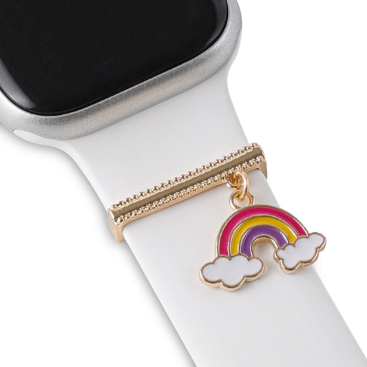 arktisband Apple Watch Charms "Rainbow Clouds"