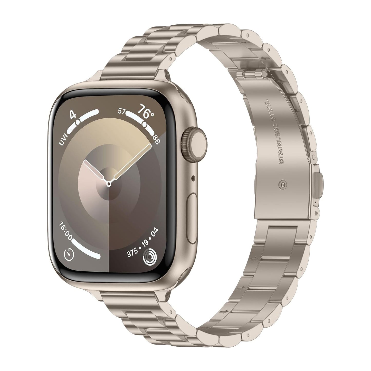 arktisband Apple Watch Gliederarmband "Arctica" - Slim