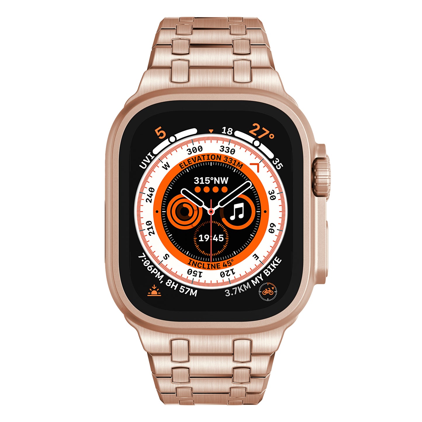 arktisband Edelstahl Armband SYMPHONY für Apple Watch