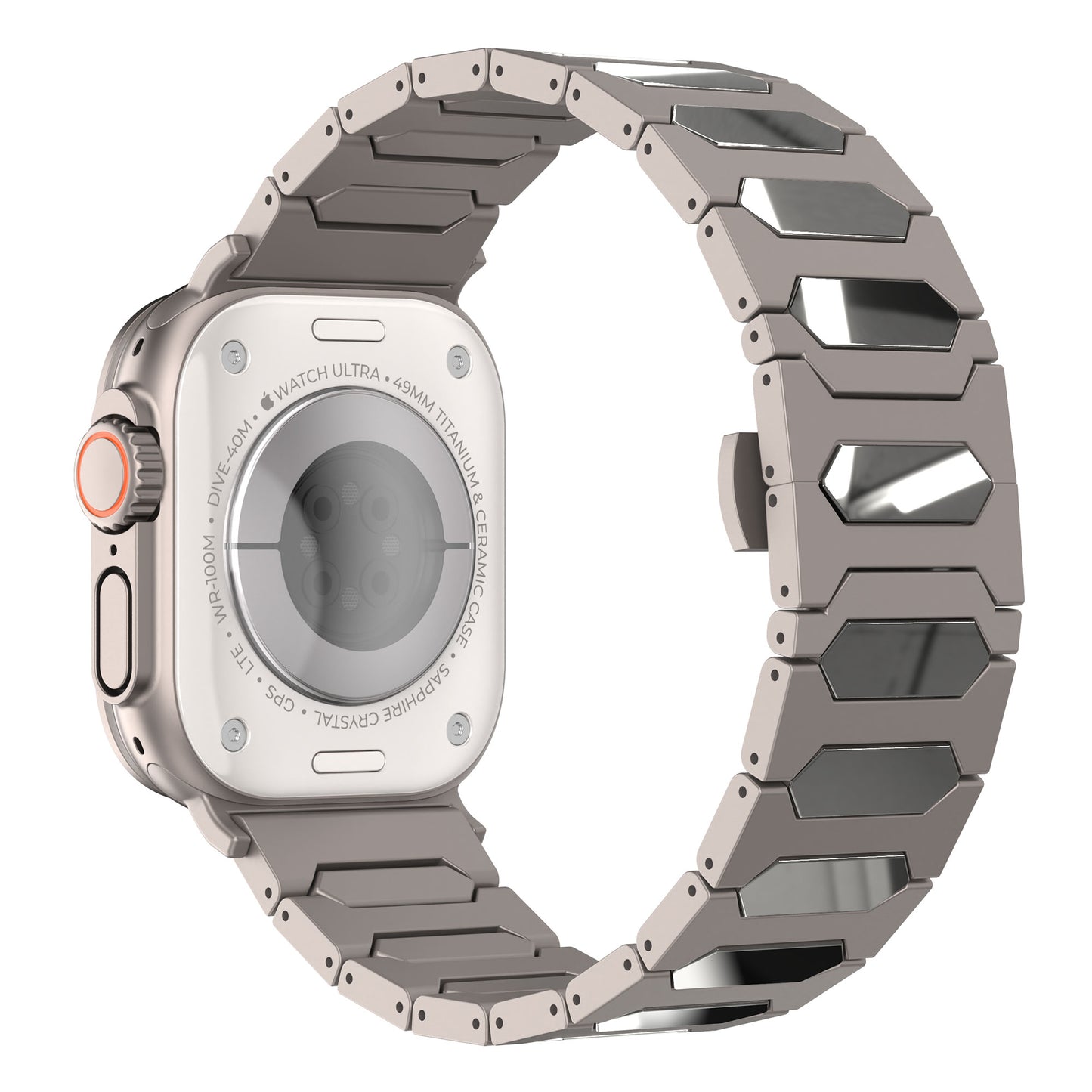 arktisband Apple Watch Ultra Titanarmband „Vectoron“
