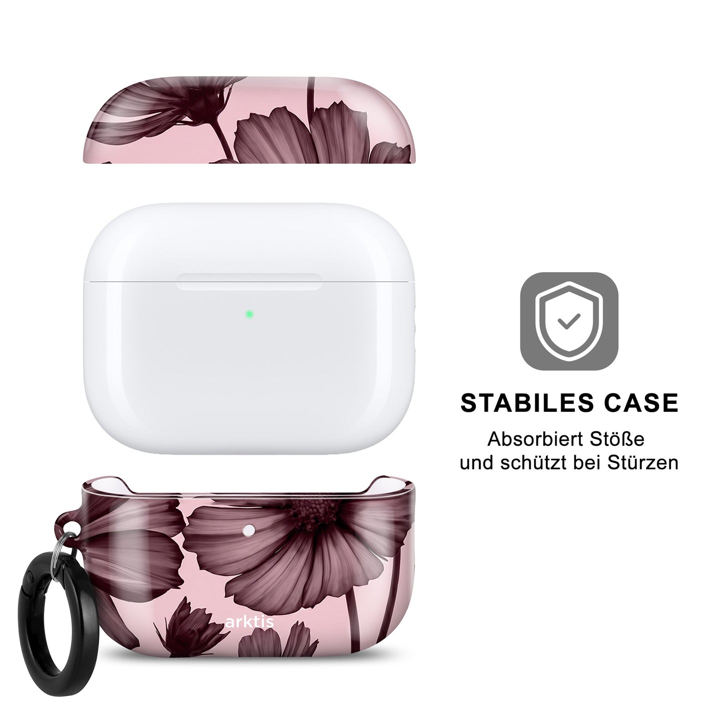 arktis AirPods Pro 3 Hülle - Bloom Case