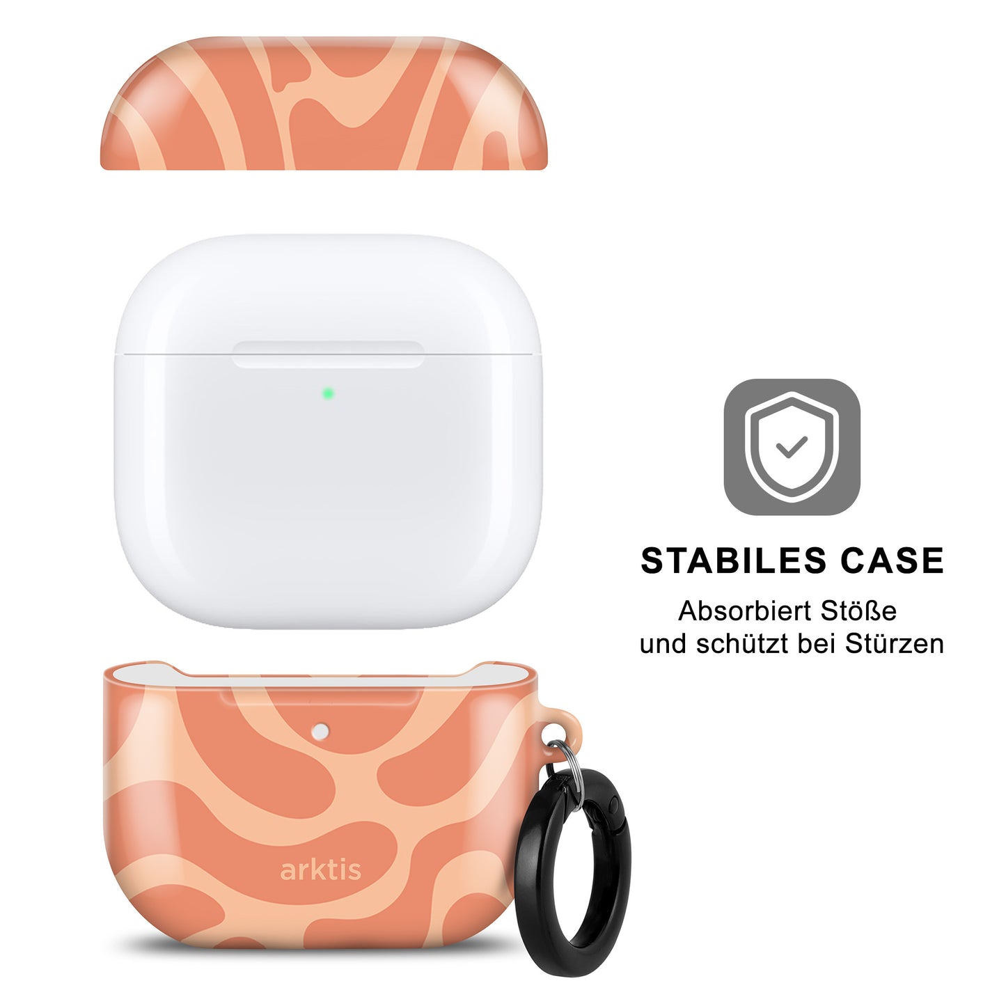 arktis AirPods 4 Hülle - Curly