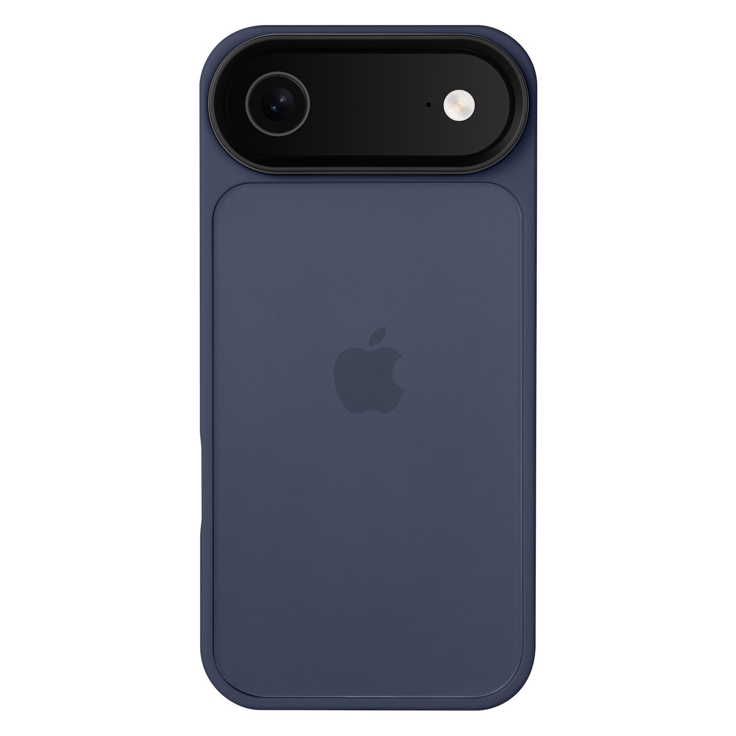 Das Arktis arktis iPhone Air Solid Case in Marineblau bietet MagSafe-Unterstützung, eine Kameraaussparung, stoßabsorbierendes TPU-Silikon und einen minimalistischen Matt-Look für schlanken Schutz. Abgebildet auf weißem Hintergrund.