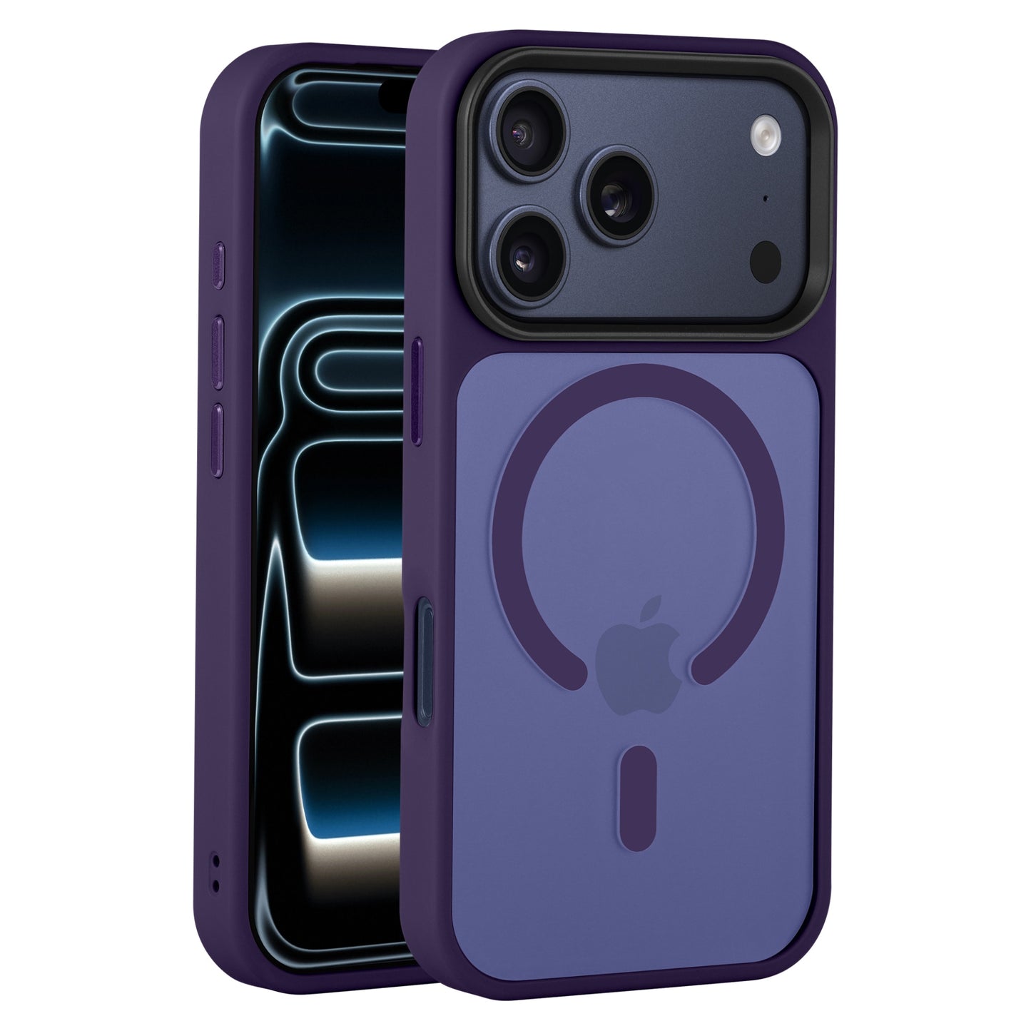 Das Arktis iPhone 17 Pro Solid Case mit MagSafe in Lila von Arktis bietet einen eleganten, matten Schutz, der perfekt zu Ihrem iPhone 17 Pro passt und gleichzeitig dessen Vorder- und Rückseite zur Geltung bringt - MagSafe-kompatibel für eine nahtlose Nutzung.