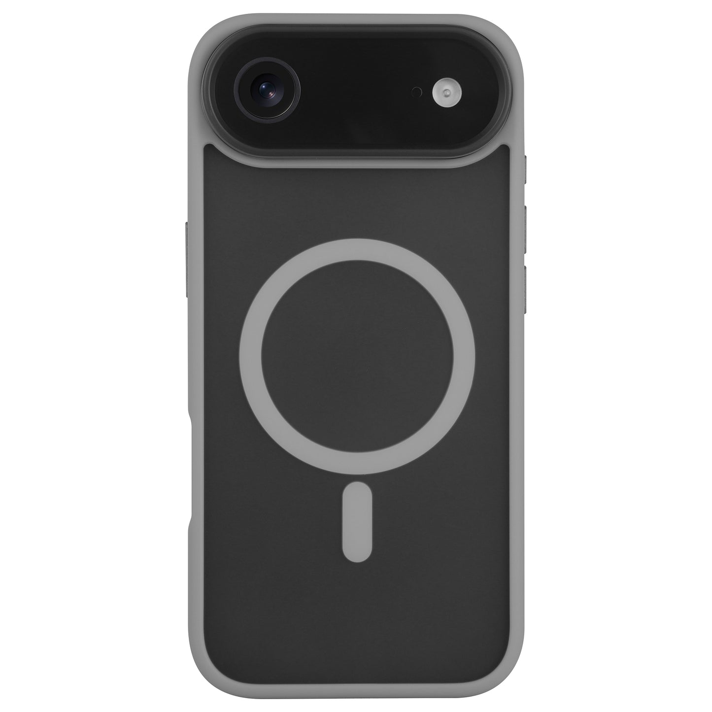 Die Arktis iPhone 17 Air Solid Case von Arktis ist eine grau-weiße, matte MagSafe Schutzhülle mit einem großen, runden Design aus stoßabsorbierendem TPU-Silikon - der perfekte Schutz für Ihr schwarzes Smartphone.