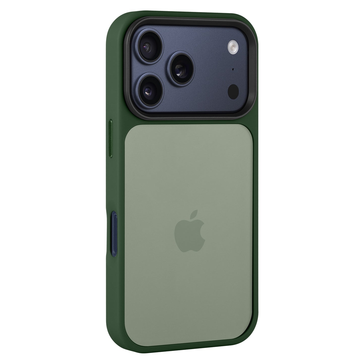 Die Arktis arktis iPhone 17 Pro Solid Case in Grün bietet passgenaue Aussparungen für drei Kameralinsen und das Apple-Logo - die ideale Schutzhülle von Arktis für dein Gerät.