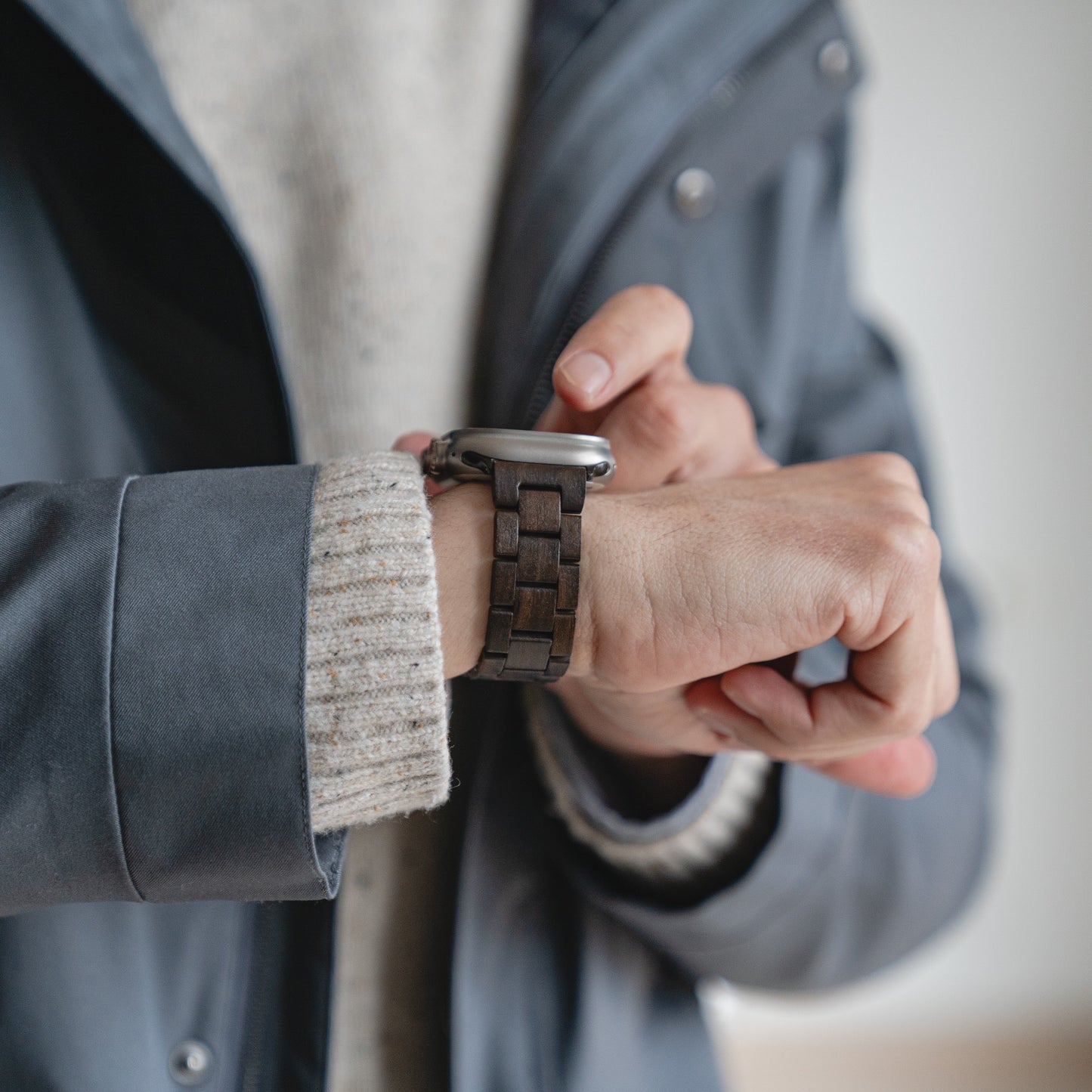 arktisband Apple Watch Armband "Holz"