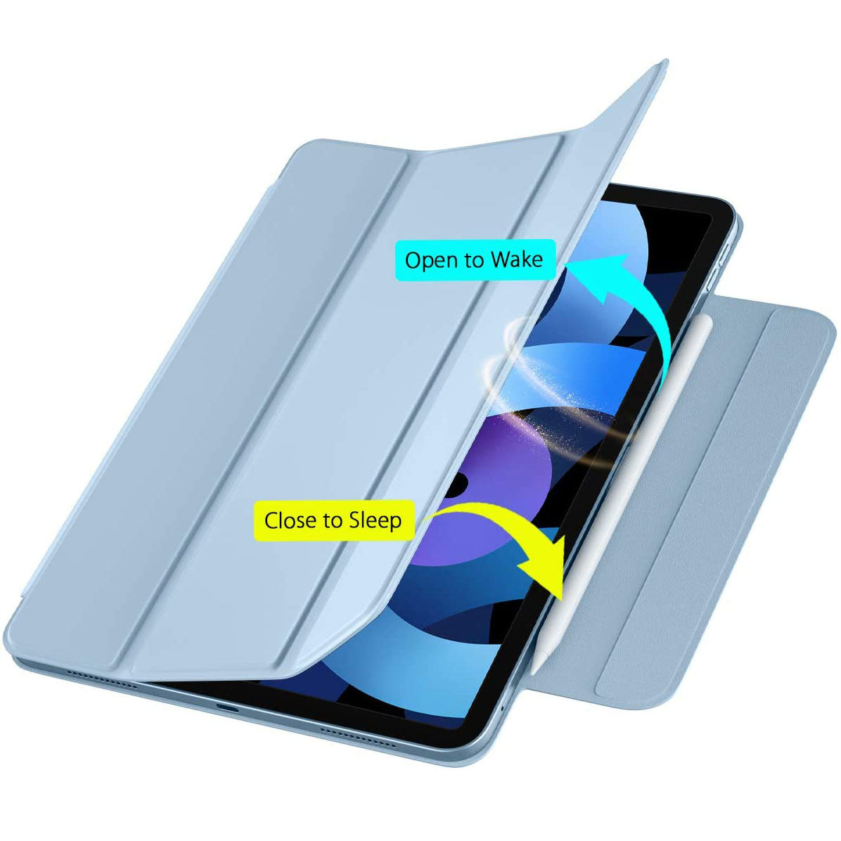 arktis iPad Air 11" (2024) magnetisches Smart Case 2.0