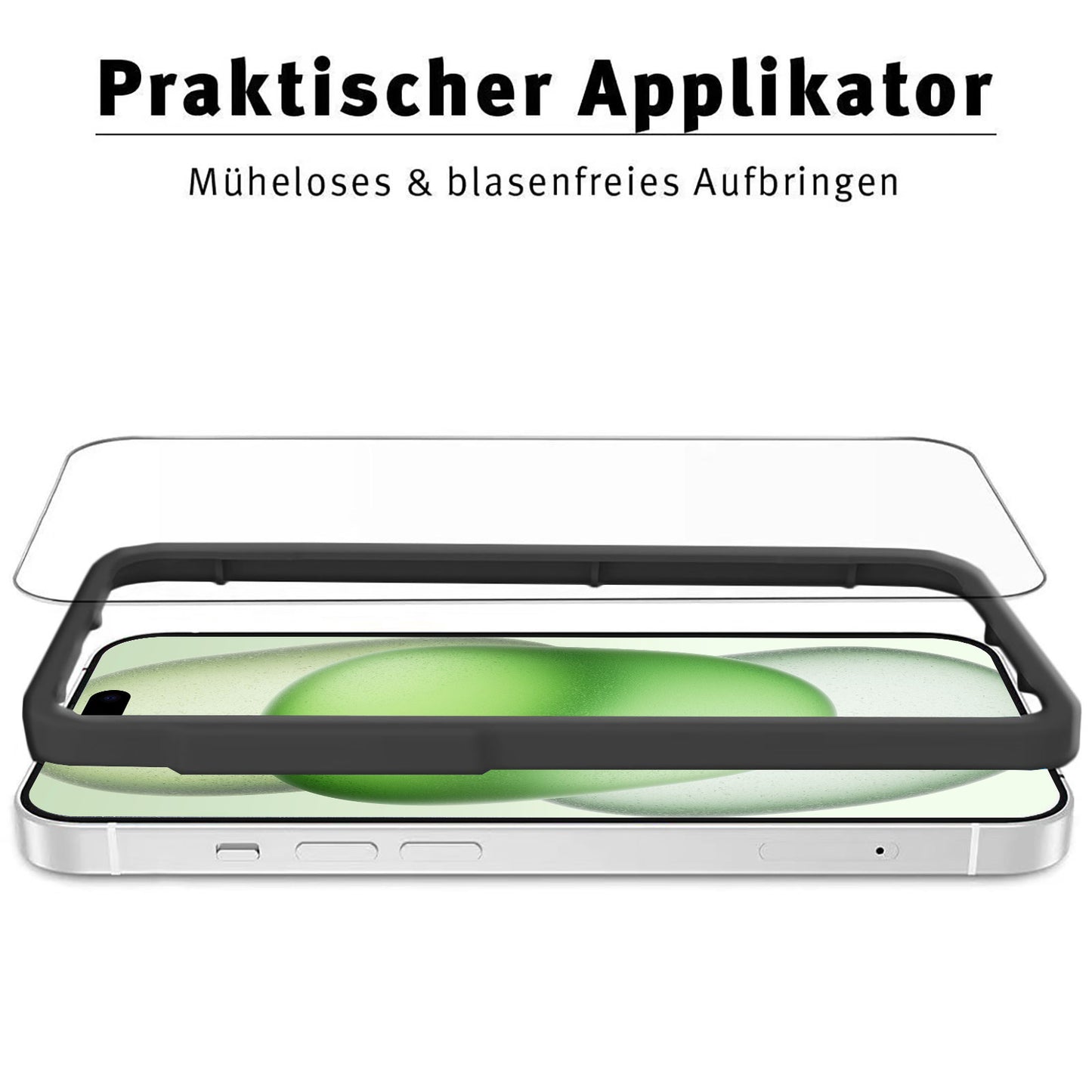 ArktisPRO iPhone 15 Displayschutz GLAS - 3er Set