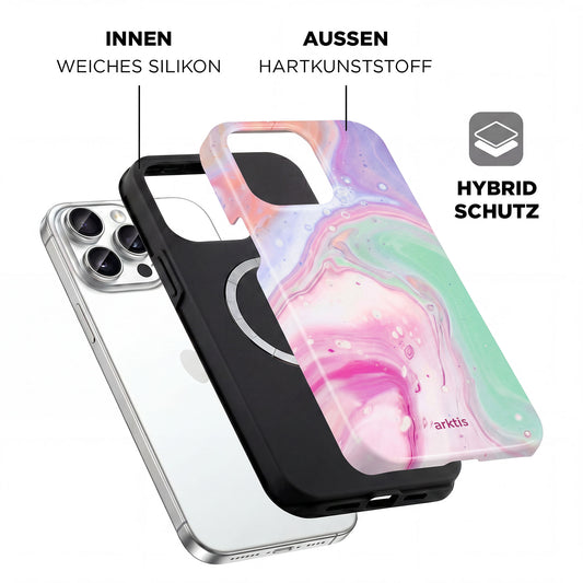 arktis iPhone 15 Pro Max Hülle - Neo Marble