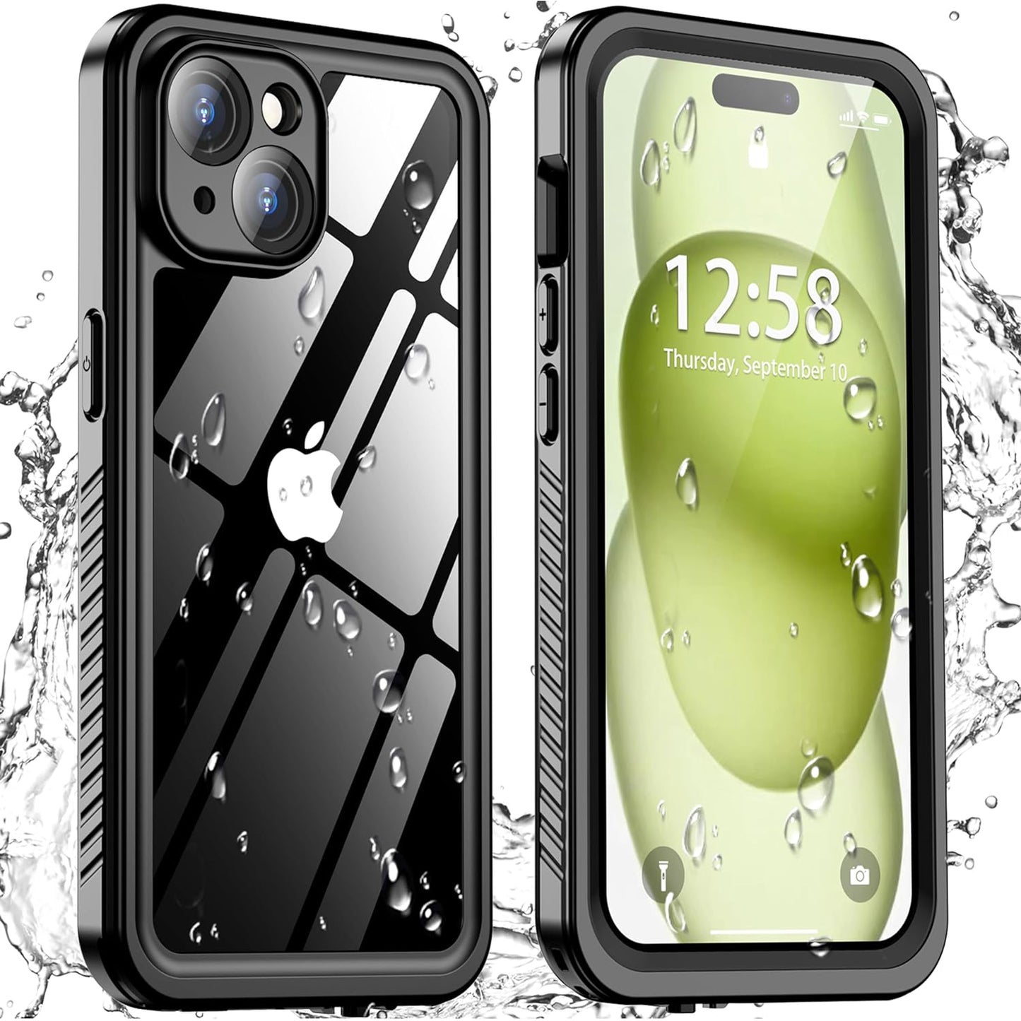 Das ArktisPRO iPhone 15 Plus Wasserdichtes Actioncase schützt dein Handy zuverlässig vor Wasser, Staub und Stößen – perfekt für Outdoor-Abenteuer.