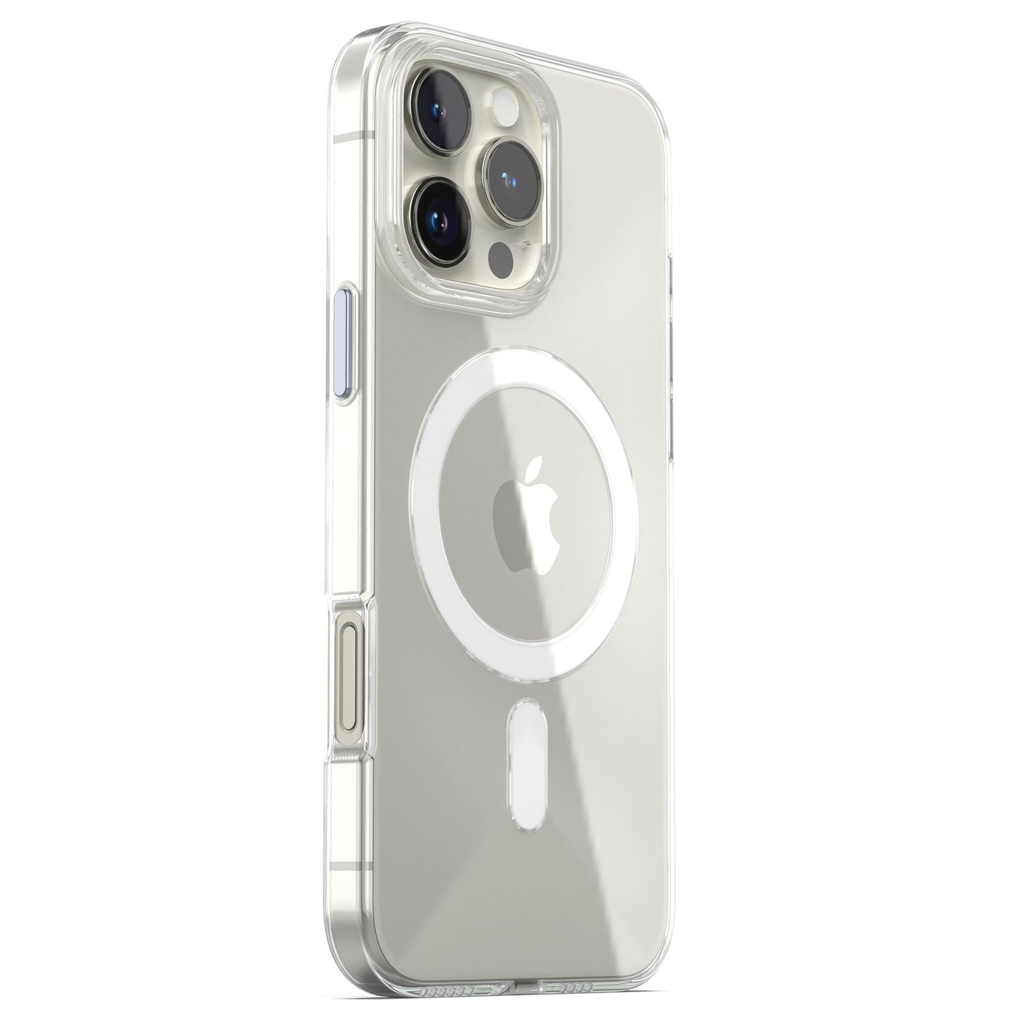 Die arktis iPhone Air Clear Case mit MagSafe schützt dein iPhone 17, bleibt durchsichtig und kratzfest, zeigt das Apple Logo und ist perfekt kompatibel mit MagSafe.