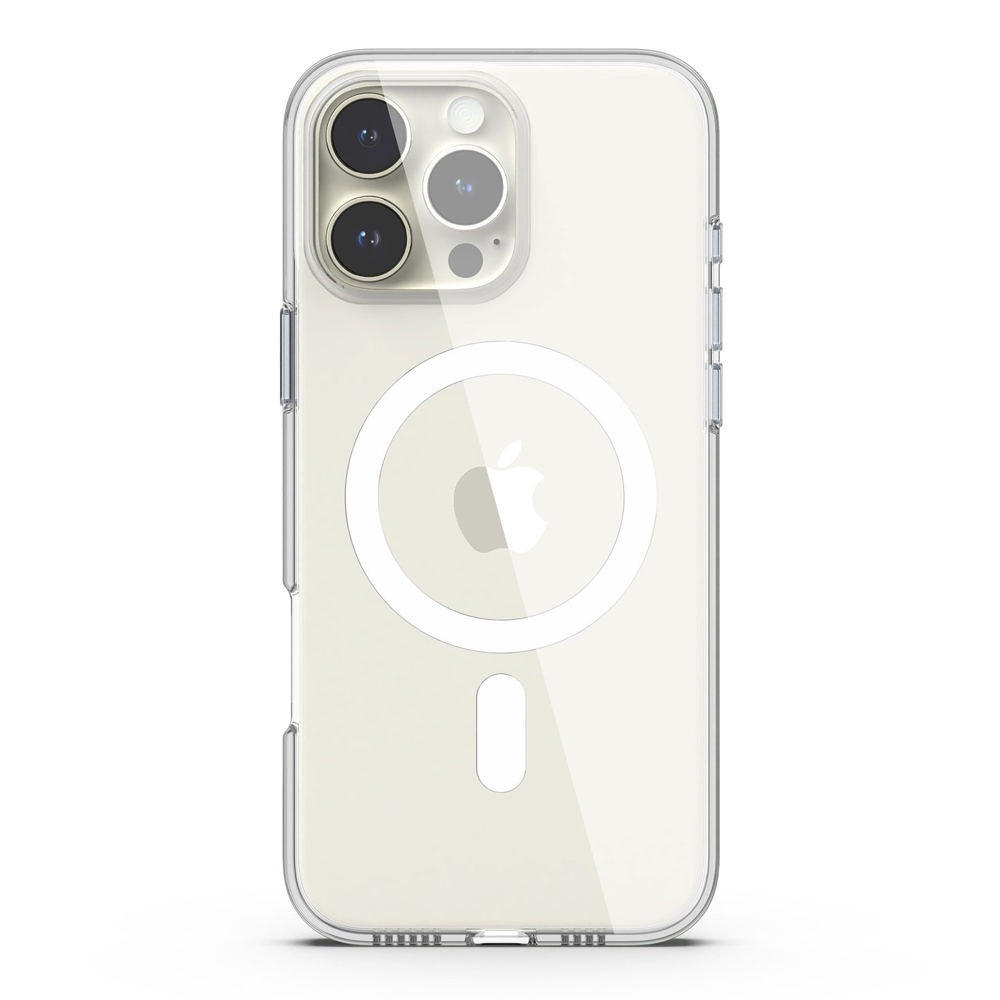 Kratzfeste Schutzhülle: Die arktis iPhone Air Clear Case mit MagSafe schützt dein iPhone, zeigt stilvoll Apple-Logo und Kameraobjektive durch das klare Design und ist vollständig mit MagSafe kompatibel.