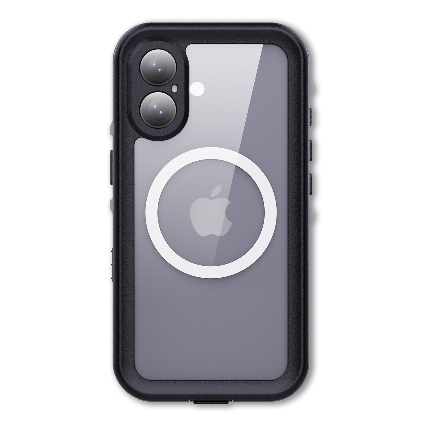Das arktis iPhone 16 Plus Wasserdichtes Actioncase von arktis ist stoßfest, staubdicht und schützt Ihr Gerät rundum. Mit schwarzem Rahmen, MagSafe-Ring und sichtbarem Apple-Logo.