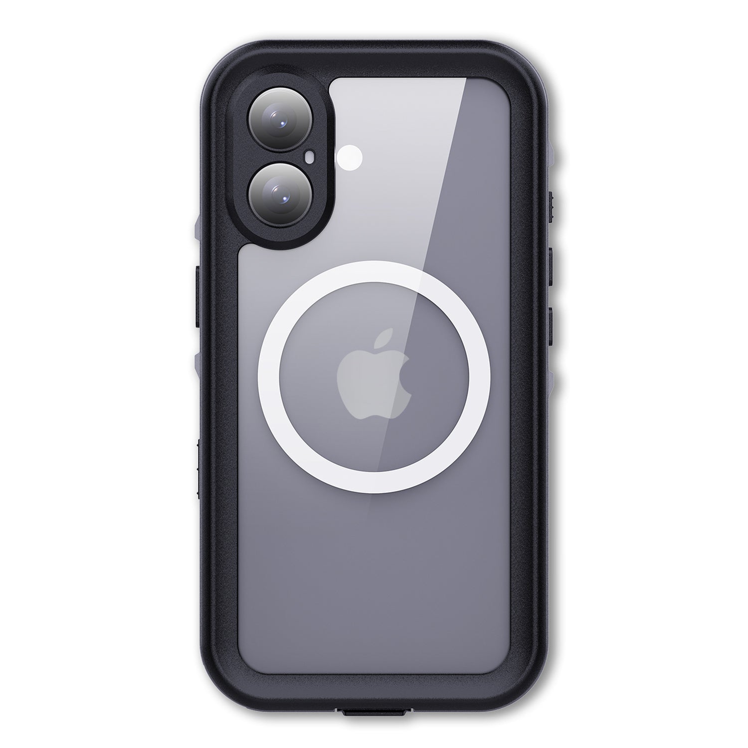 Das arktis iPhone 16 Plus Wasserdichtes Actioncase von arktis ist stoßfest, staubdicht und schützt Ihr Gerät rundum. Mit schwarzem Rahmen, MagSafe-Ring und sichtbarem Apple-Logo.