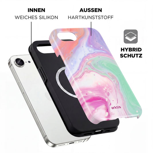 arktis iPhone 17e Hülle - Neo Marble