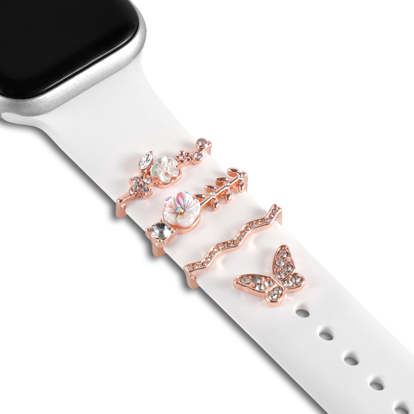 arktisband Apple Watch Charms "Flower Waves"