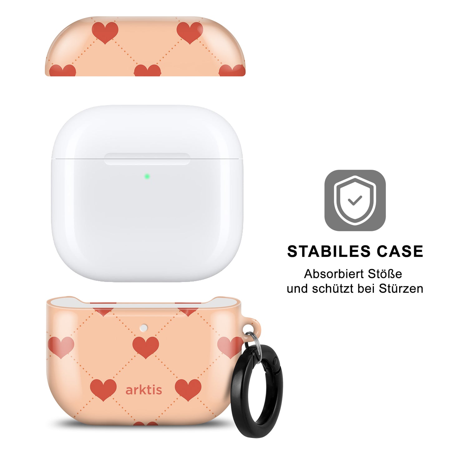 arktis AirPods 4 Hülle - Love