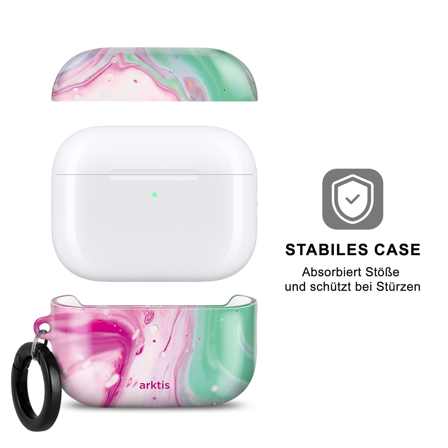 arktis AirPods Pro 3 Hülle - Neo Marble