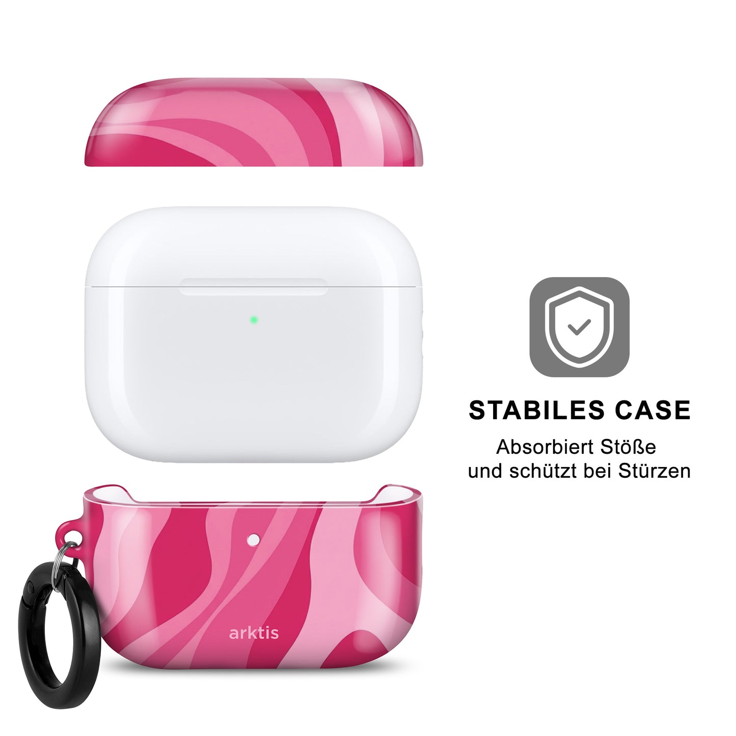 arktis AirPods Pro 3 Hülle - Aura Pink