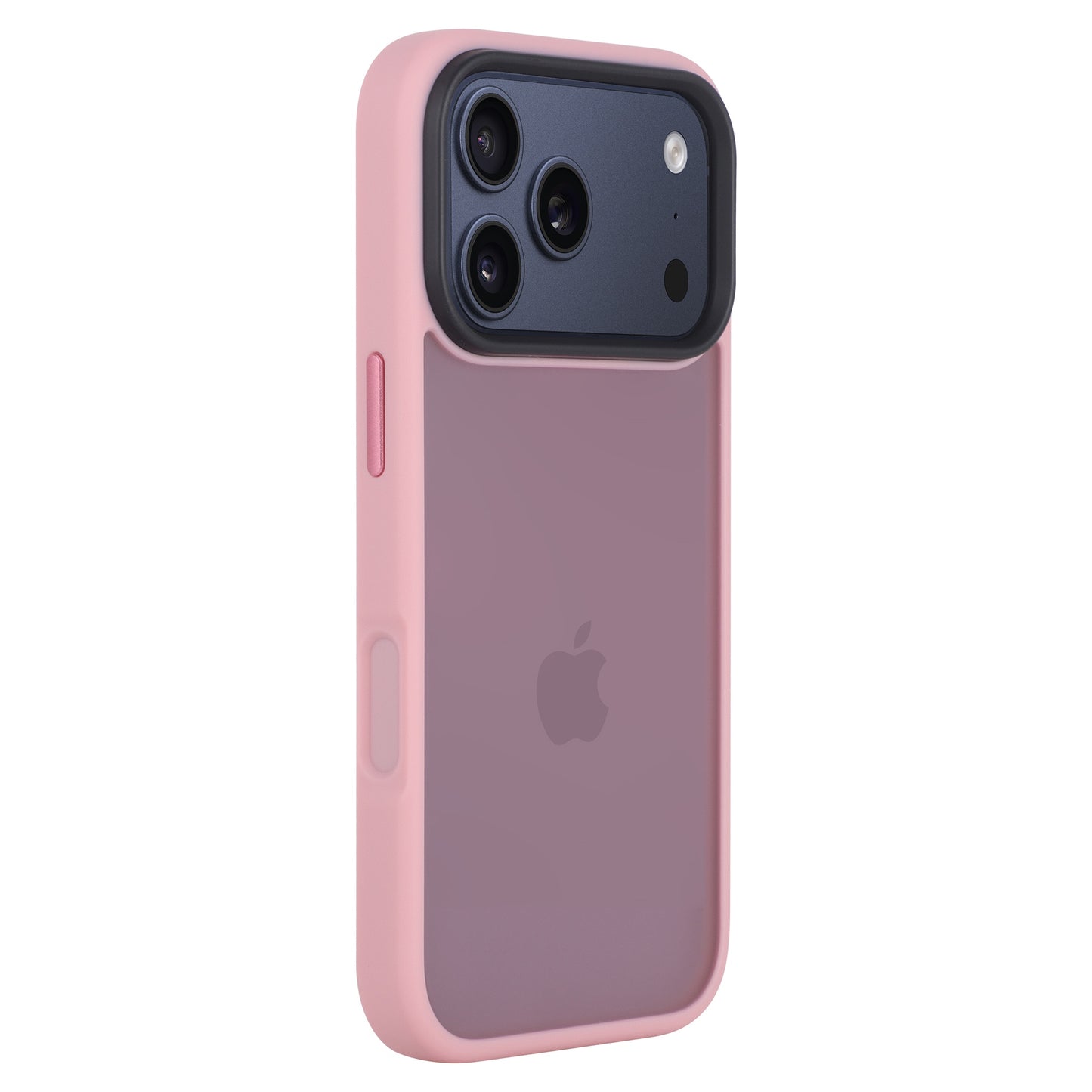 Das arktis iPhone 17 Pro Max Solid Case von Arktis besticht durch sein rosa-graues Design mit transparenter Rückseite und erhöhtem Kameraschutz und kombiniert Stil mit zuverlässigem Schutz für Ihr Gerät.