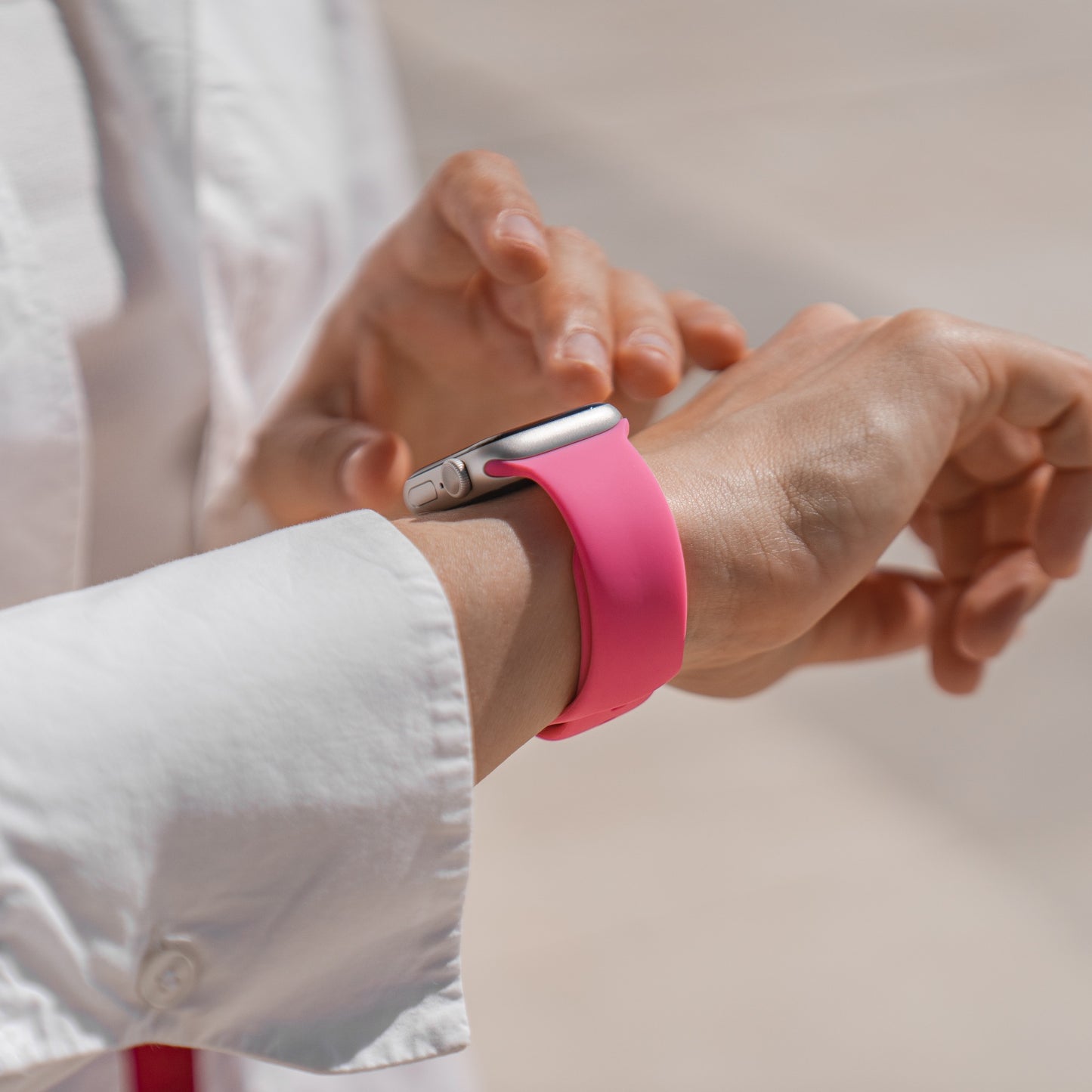 ArktisPRO Apple Watch Silikon Armband