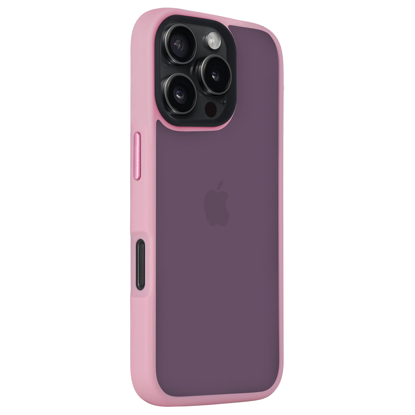 Das Arktis iPhone Air Solid Case von Arktis hat eine lilafarbene Rückseite mit einem rosa, matten Finish, das die hinteren Kameras des iPhone 17 und das Apple-Logo zur Geltung bringt.