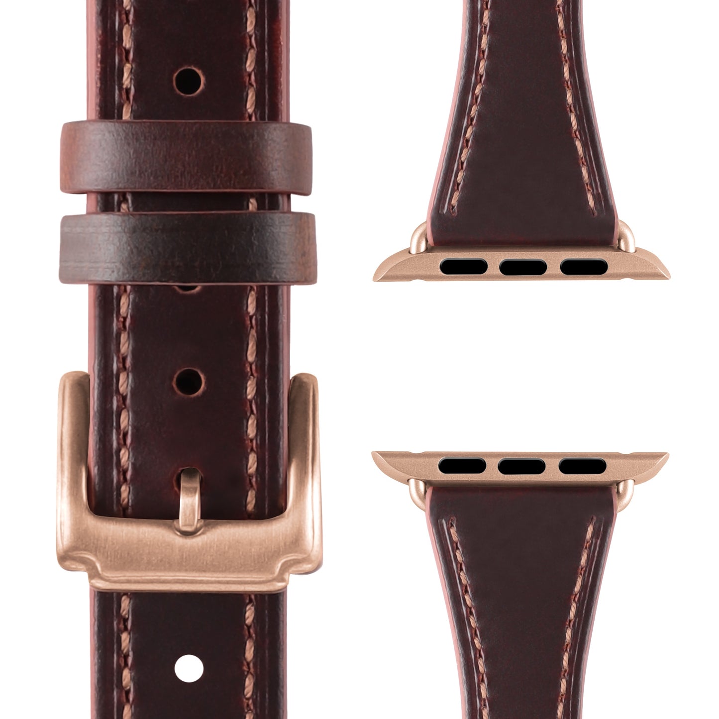 Mobiletto Lederarmband „NAPOLI“ für Apple Watch