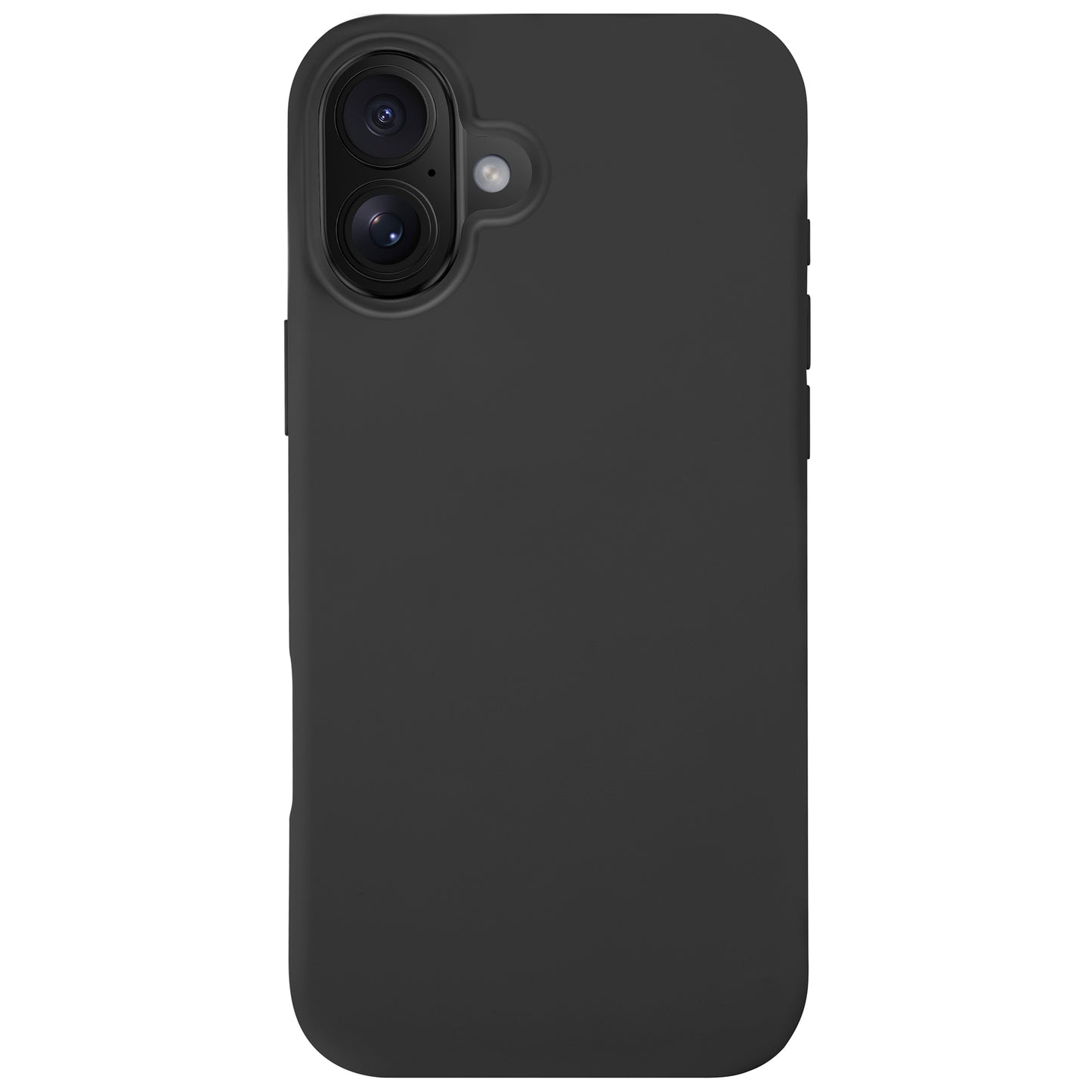 Das arktis iPhone Air Silikon Case in schlichtem Schwarz passt perfekt zu Ihrem iPhone und hebt die Kameralinsen und den Blitz oben links hervor, während es mit kabellosem Laden kompatibel bleibt, um den ganzen Tag über bequem zu sein.