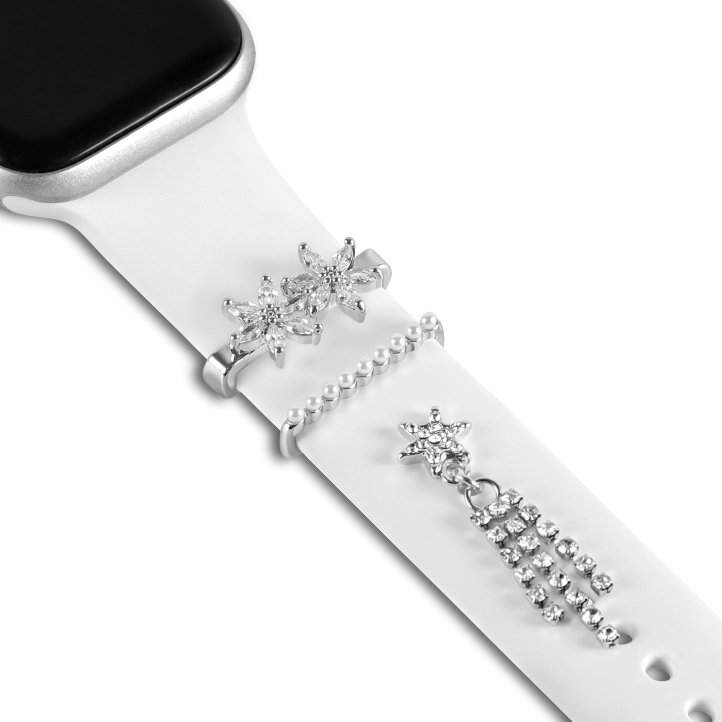 arktisband Apple Watch Charms "Edelweiß"