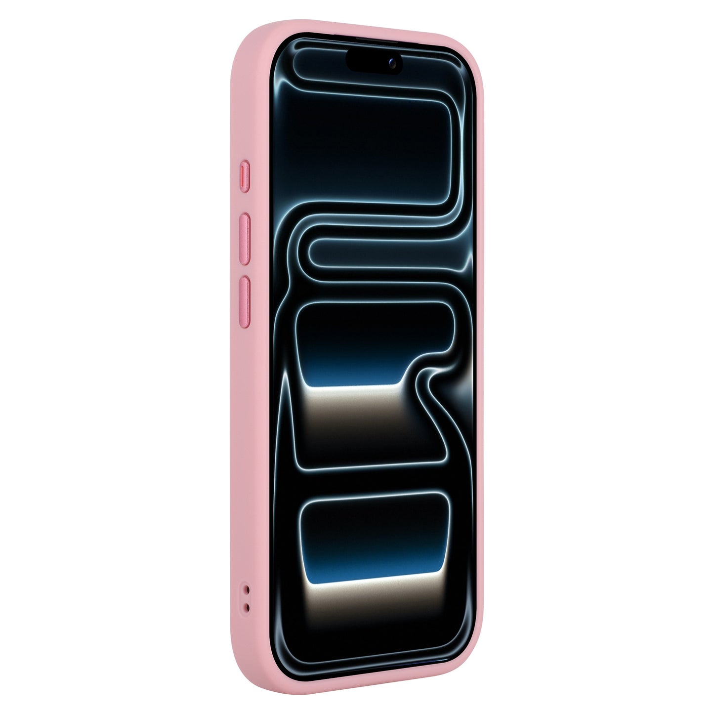 Schützen Sie Ihr iPhone 17 Pro Max mit der Arktis Solid Case - einer matten Schutzhülle von Arktis. Aus einem bestimmten Blickwinkel betrachtet, zeigt sie ein abstraktes Neon-Display und kombiniert Stil und Schutz in einer perfekten Hülle.