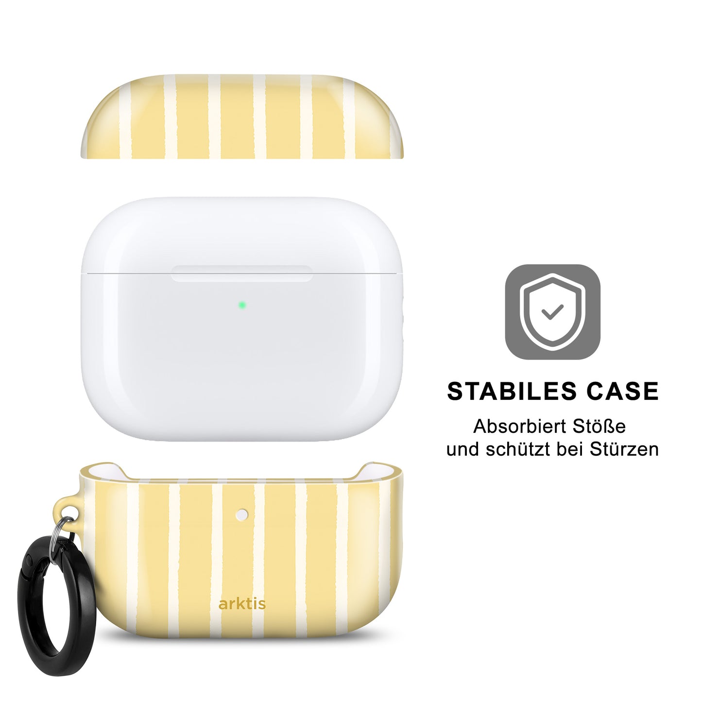 arktis AirPods Pro 3 Hülle - Sunny Stripes