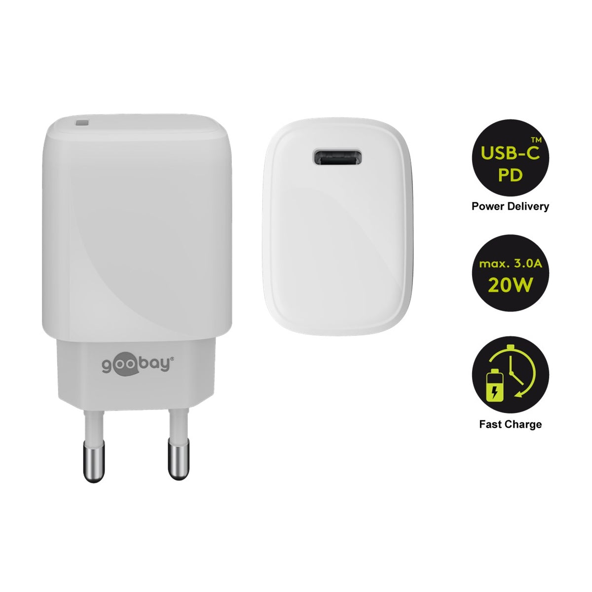 iPhone 15 USB-C Ladegerät + Ladekabel 1 Meter 20W