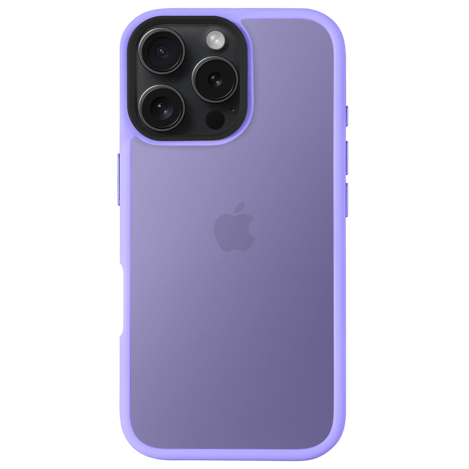 Das lilafarbene arktis iPhone Air Solid Case von Arktis verfügt über ein stoßdämpfendes Design, schützt die rückseitigen Kameras Ihres iPhone 17 Air und zeigt das Apple-Logo.
