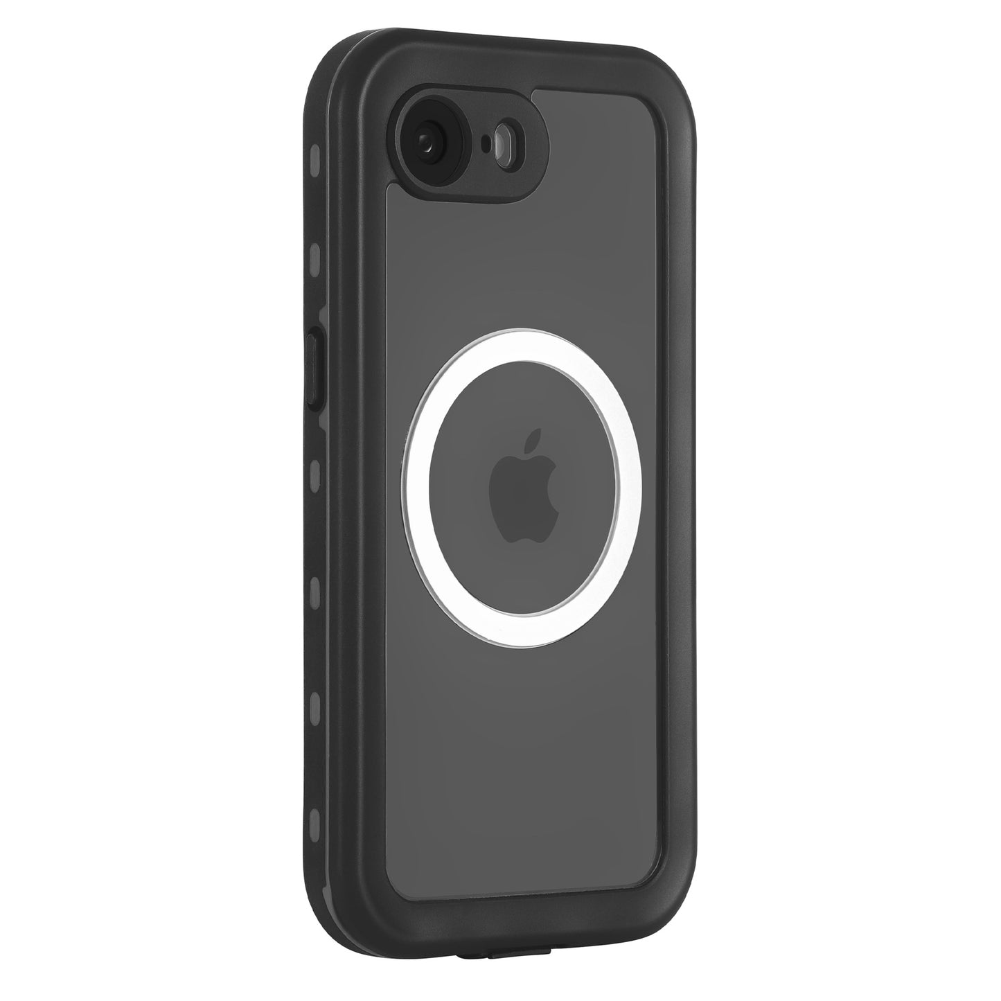 Das arktis iPhone 16e Wasserdichtes Actioncase von arktis schützt Ihr iPhone mit stoßfestem Gehäuse, MagSafe-Ring und Apple-Logo auf der Rückseite dank IP68-Schutzstandard.