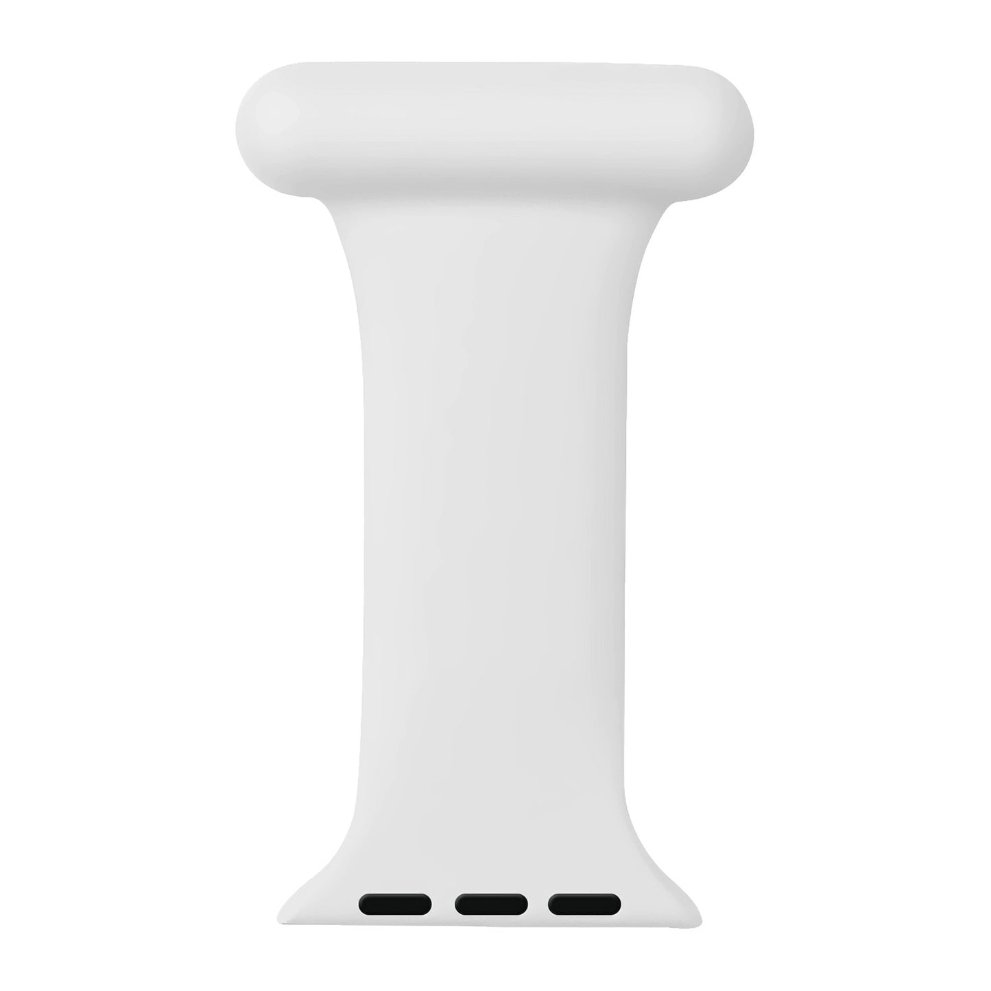 Der arktisband Apple Watch "NurseClip" von arktisband ist ein weißer, T-förmiger Halter mit drei kleinen schwarzen Schlitzen - perfekt für Krankenschwestern und Pfleger, die einen einfachen Zugang und eine gute Organisation suchen.