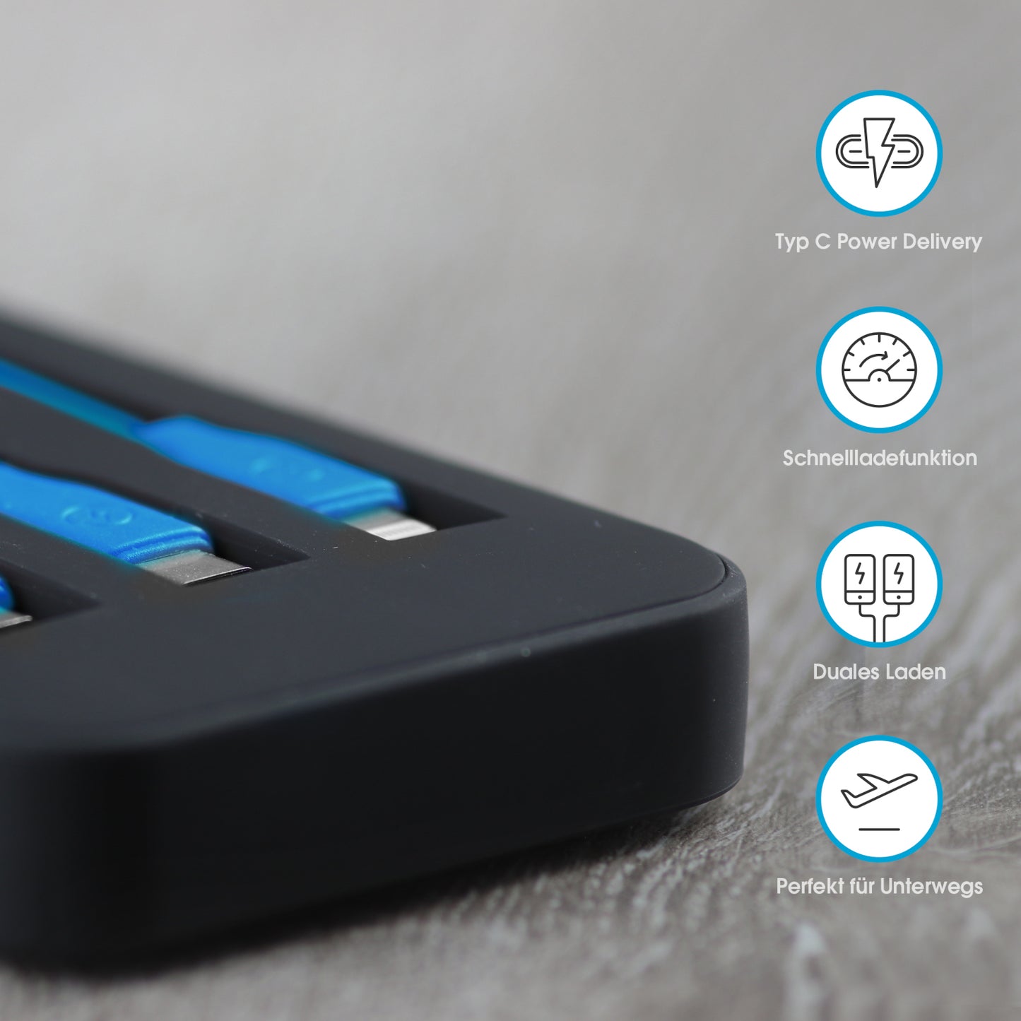 Xlayer All-in-One Powerbank 10.000 mAh mit 18W PD