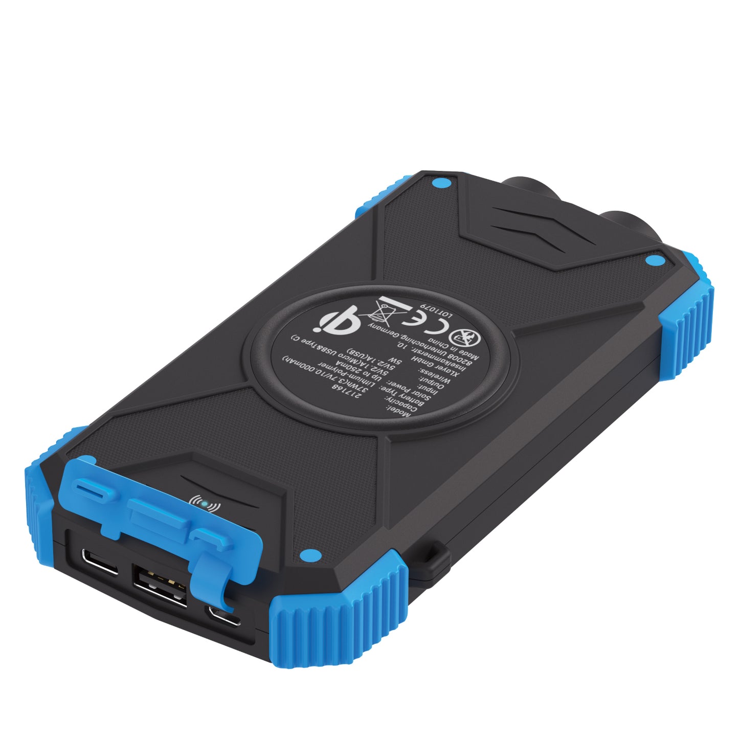 XLayer Powerbank PLUS Solar 10.000 mAh Outdoor Wireless