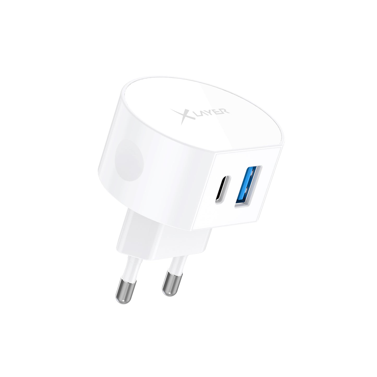 XLayer Dual USB-C und USB 3.0 20W Ladegerät