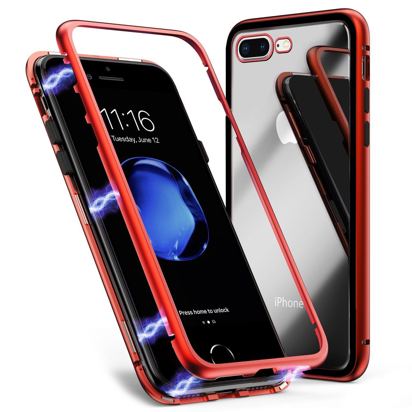 Aviato Magnetic Aluminum Case für iPhone 8 Plus - 7 Plus