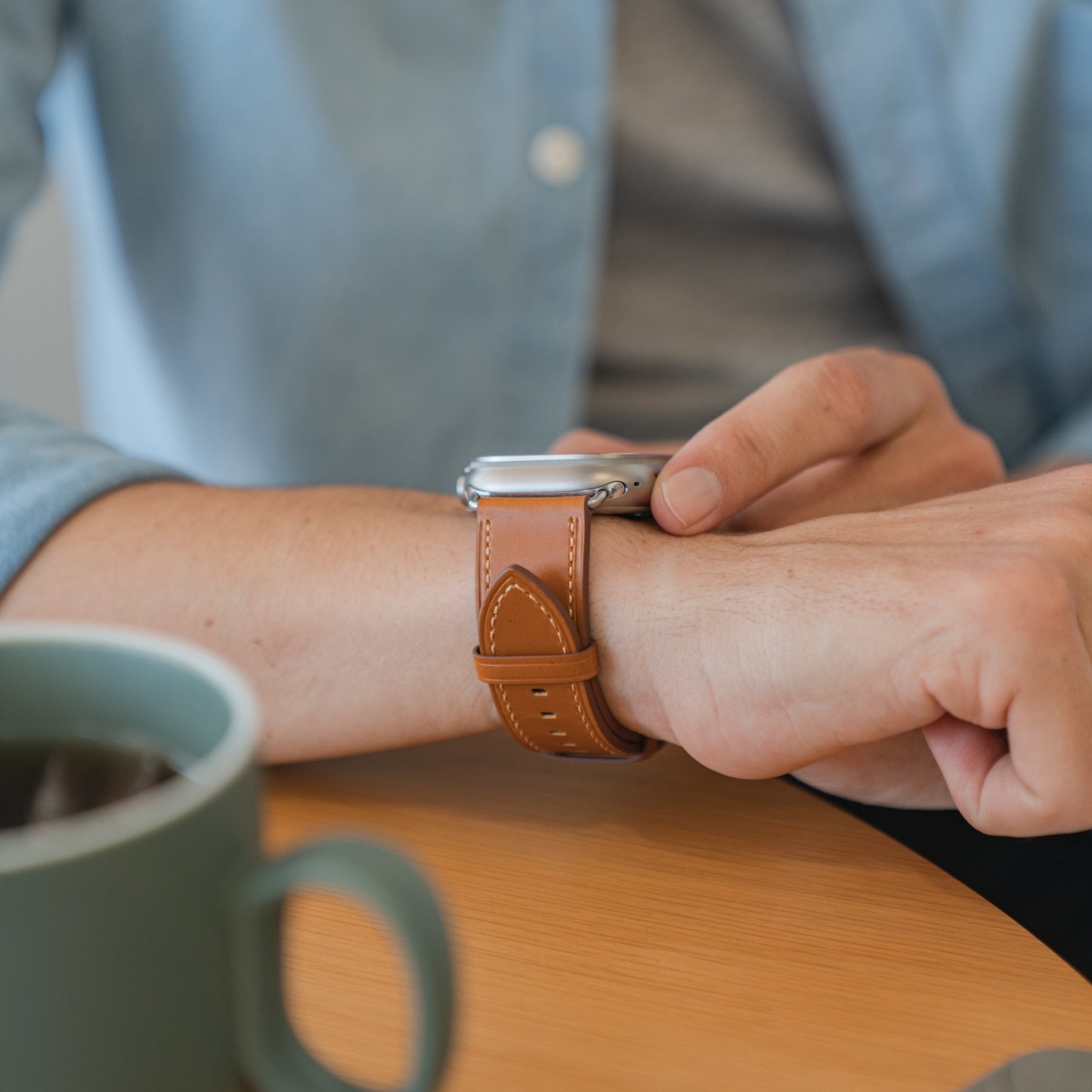 Lederarmband „VERONA“ für Apple Watch