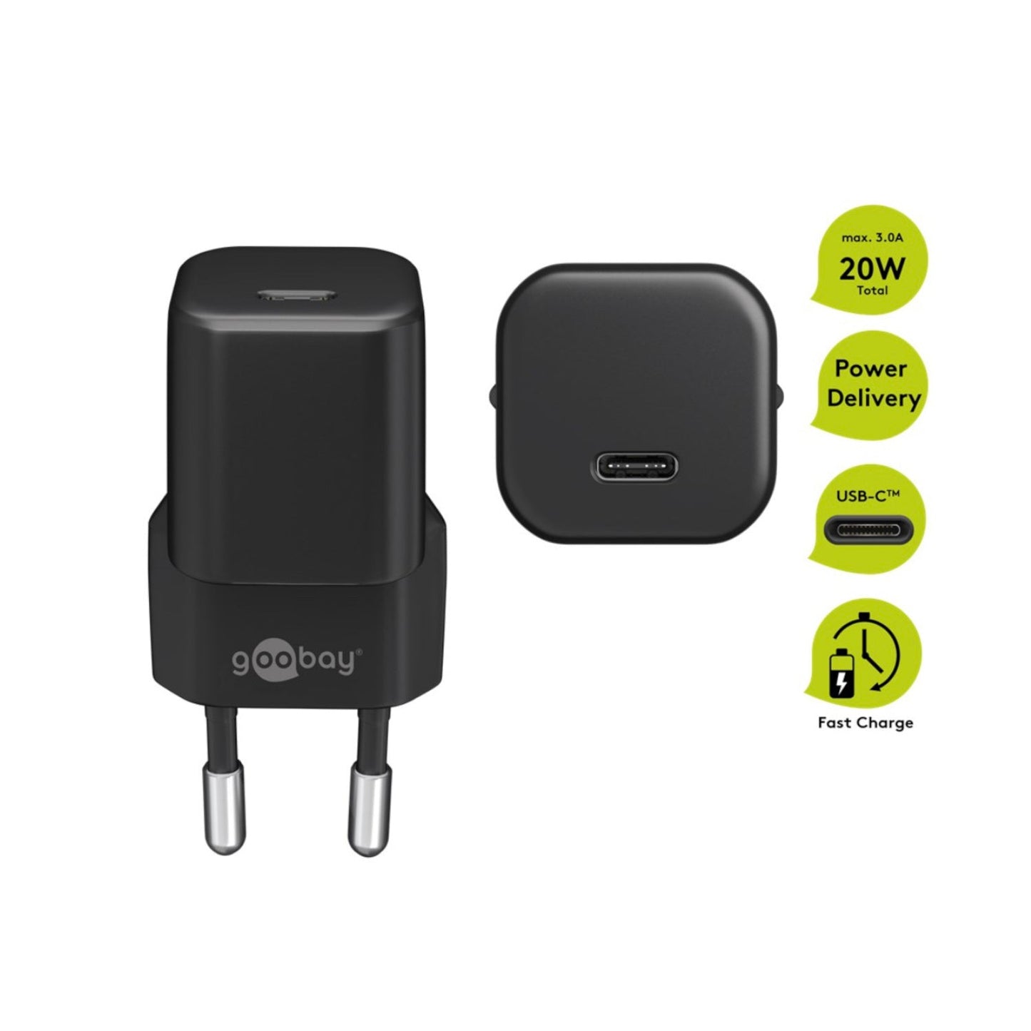 USB-C Netzteil Nano 30 Watt Power Delivery PD