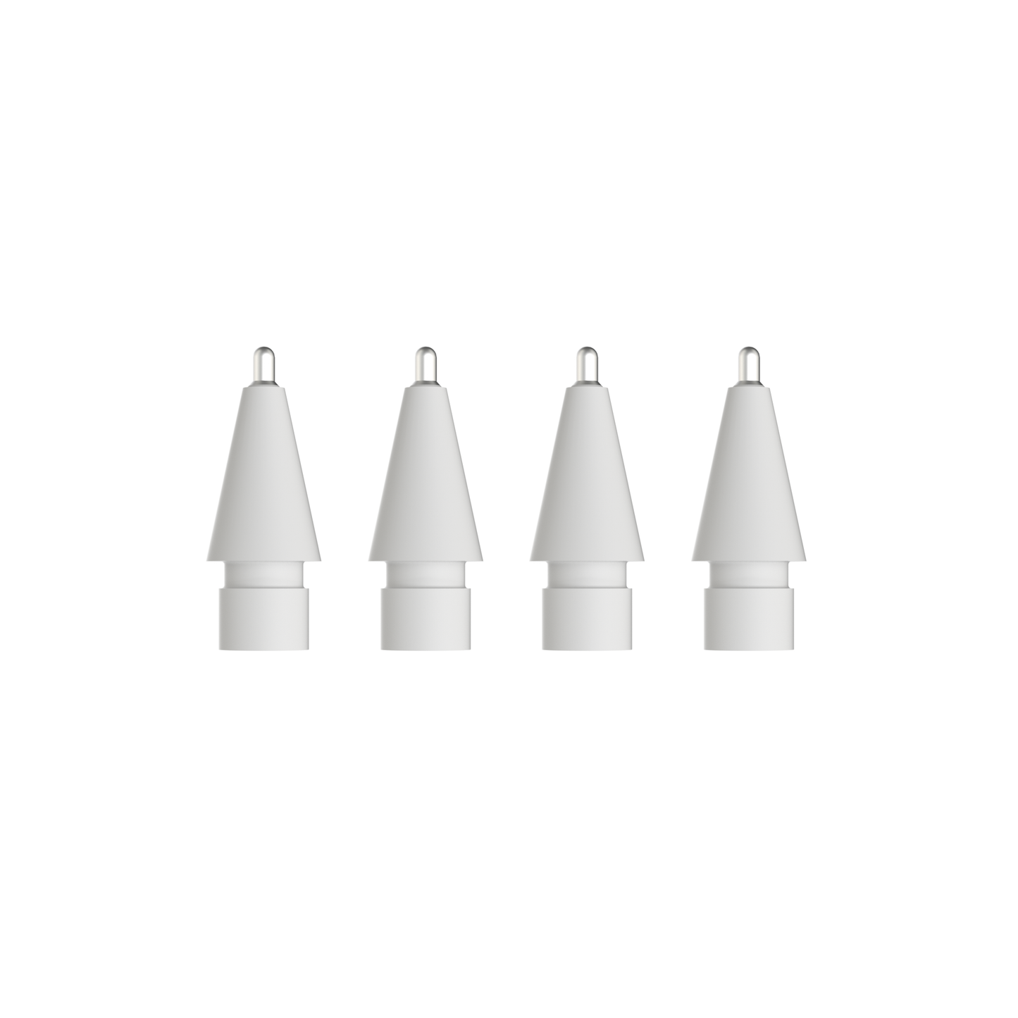 Switcheasy 4er Pack Ersatzspitzen Schreiben für Apple Pencil (1. & 2. Generation)