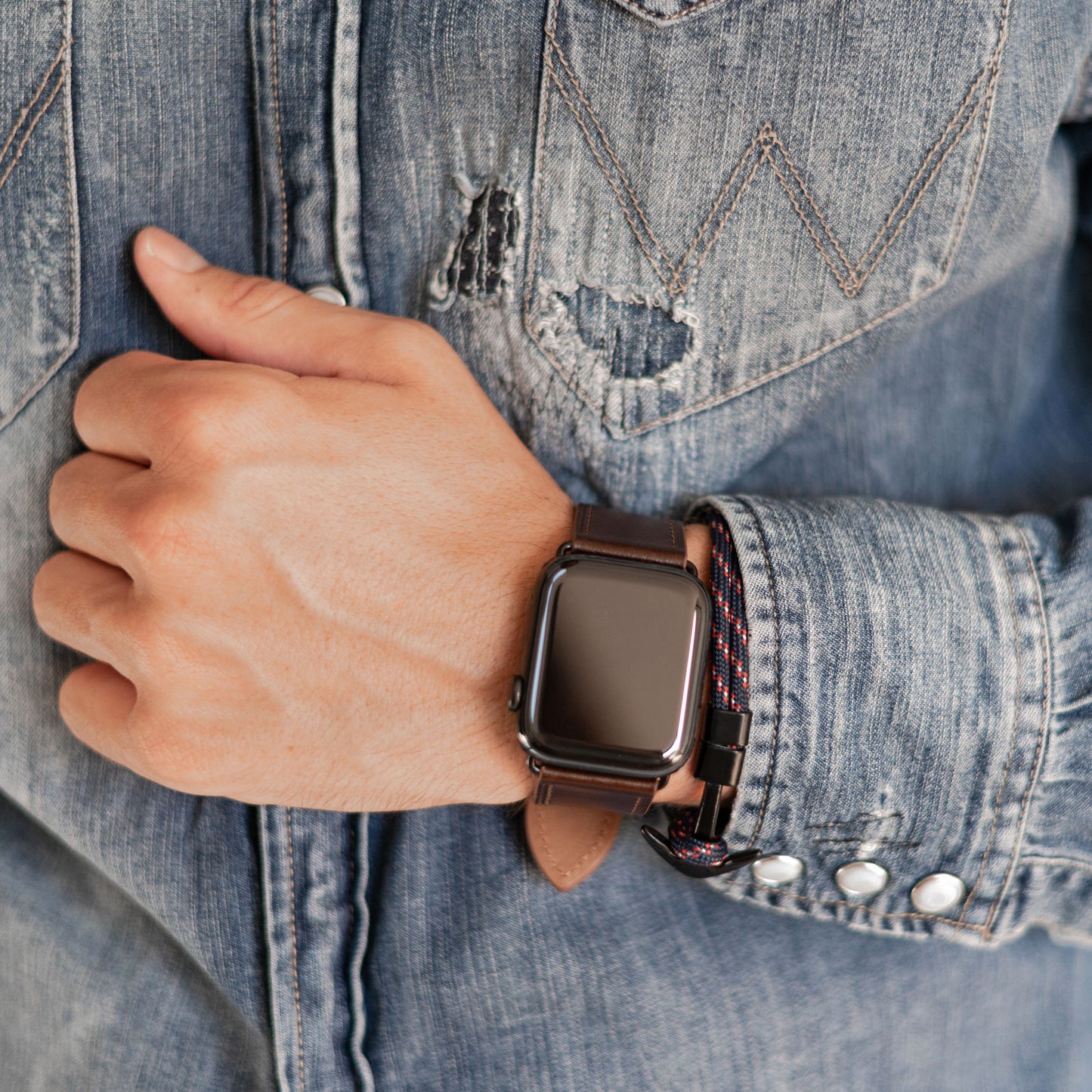 Lederarmband „VERONA“ für Apple Watch